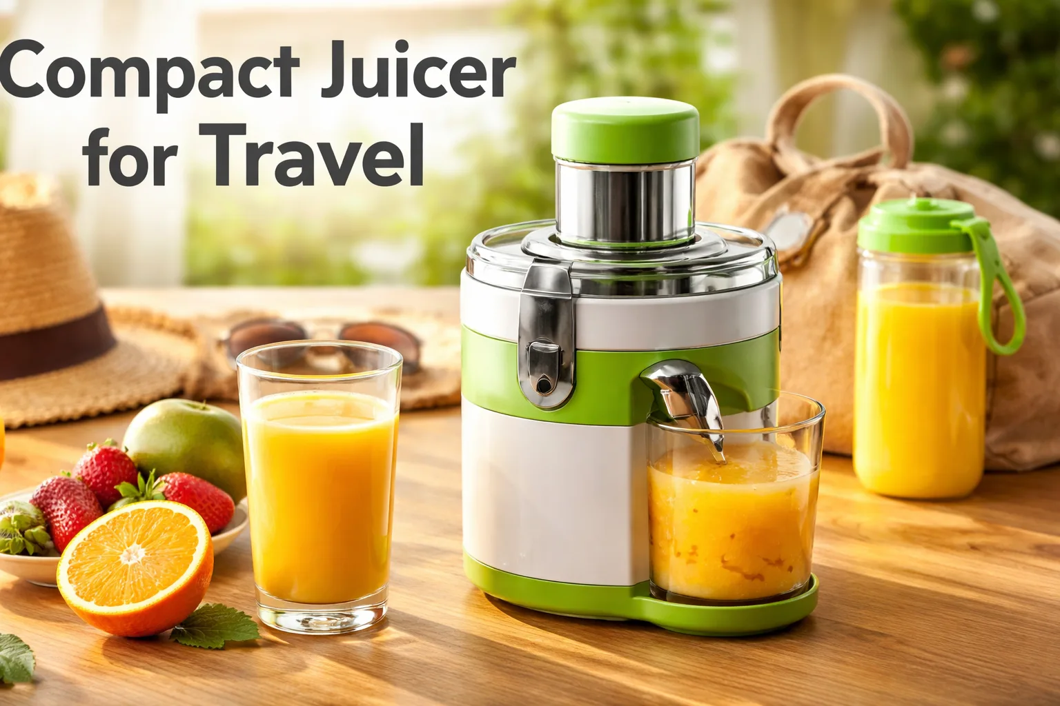 Compact Juicer for Travel