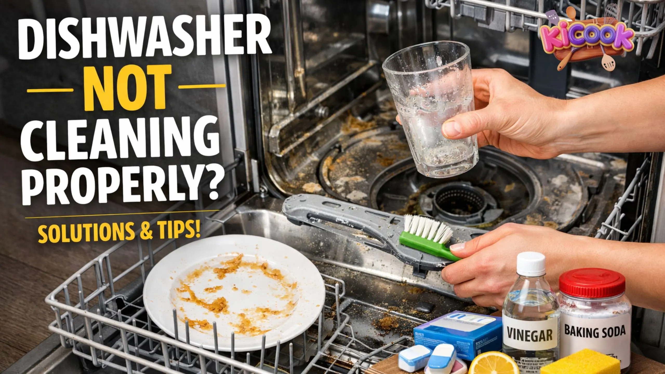 Dishwasher Not Cleaning Properly