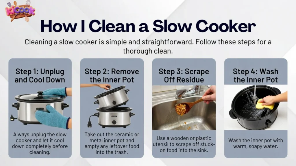 How I Clean a Slow Cooker 