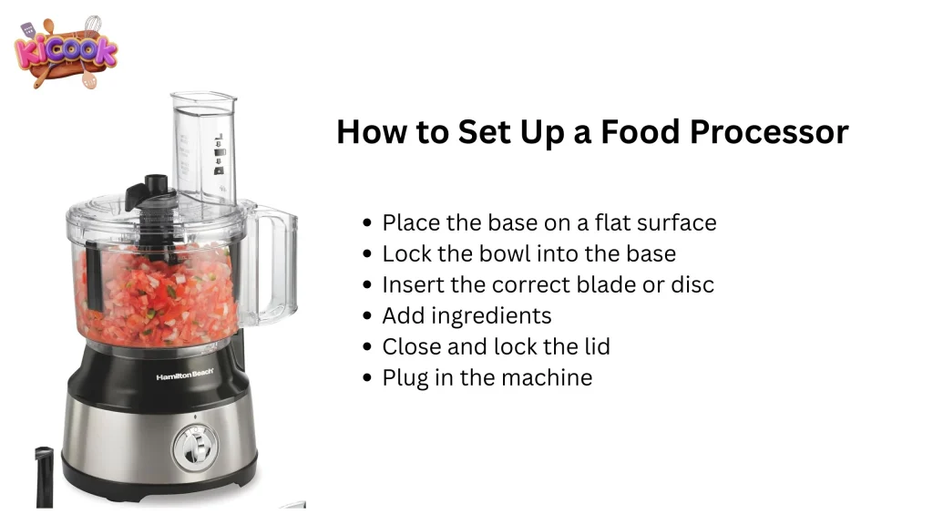 How to Set Up a Food Processor