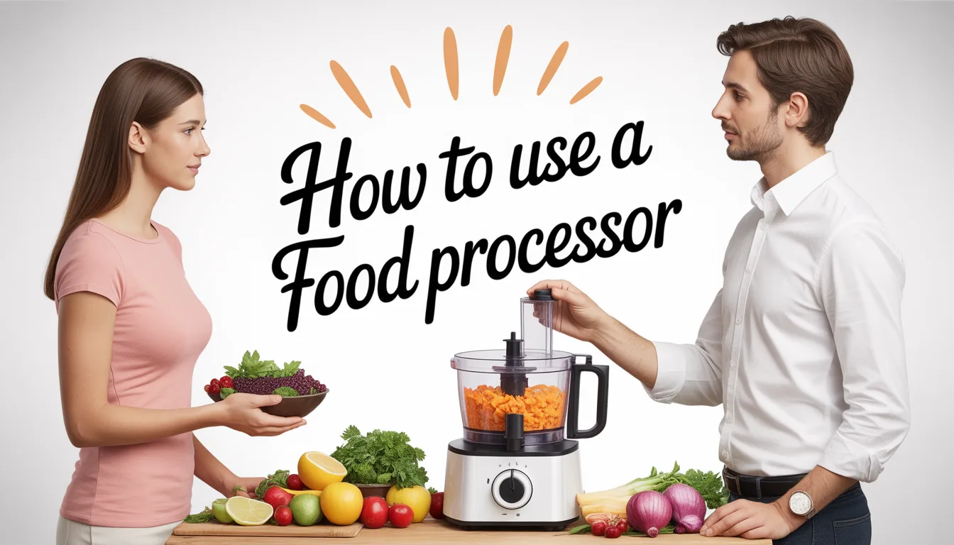 How to Use a Food Processor