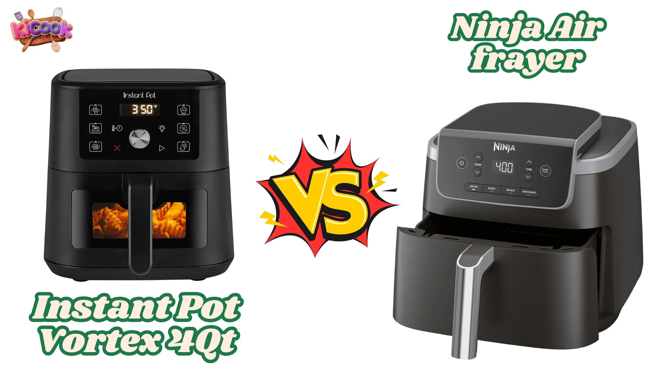 Instant Pot Vortex 4Qt Vs Ninja Air Fryer