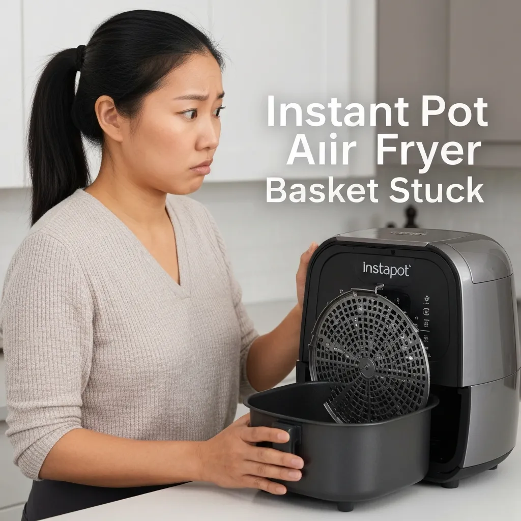 Instant Pot Vortex Air Fryer Basket Stuck