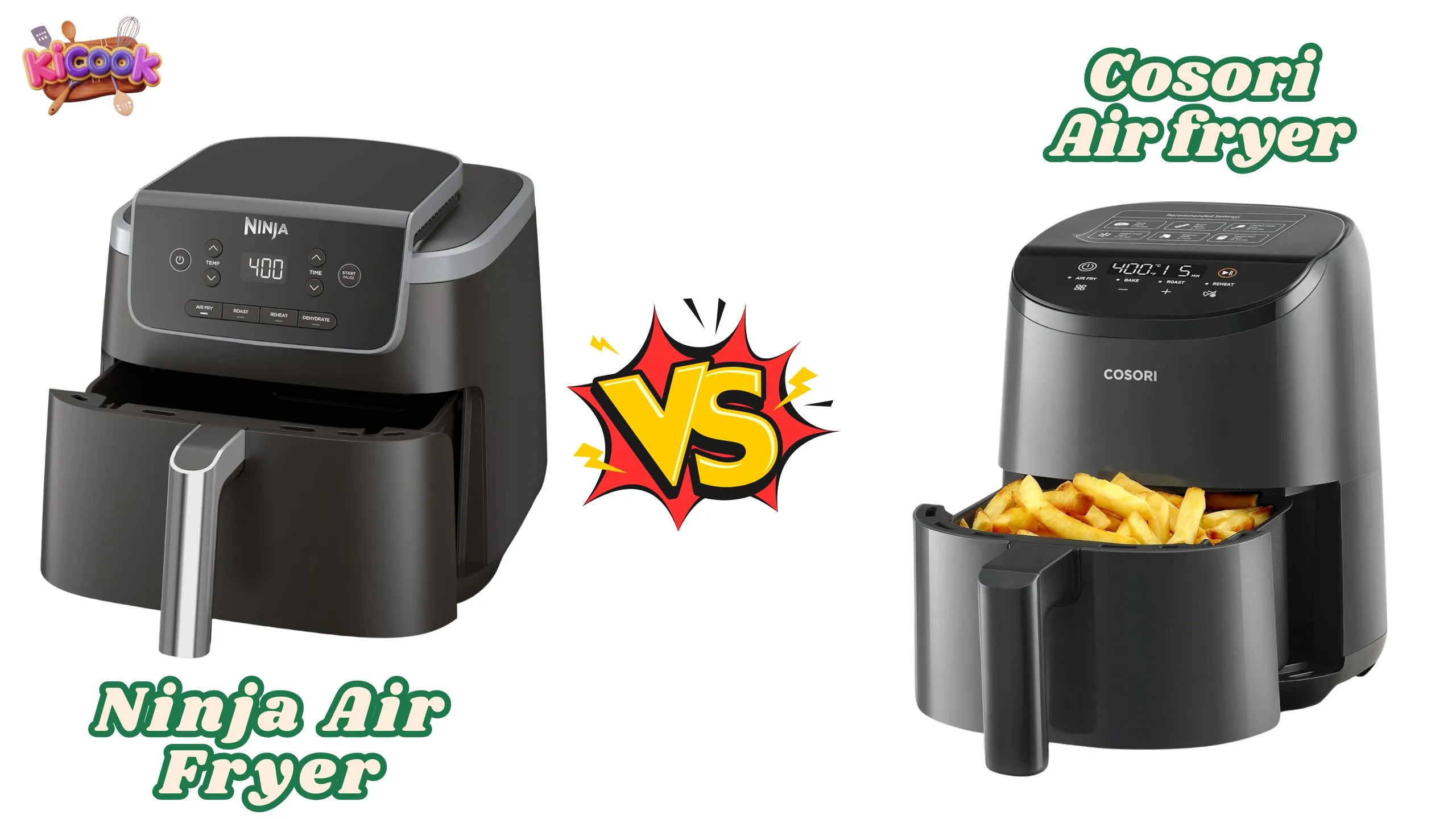 Instant Pot Vortex Mini Air Fryer vs Ninja vs Cosori