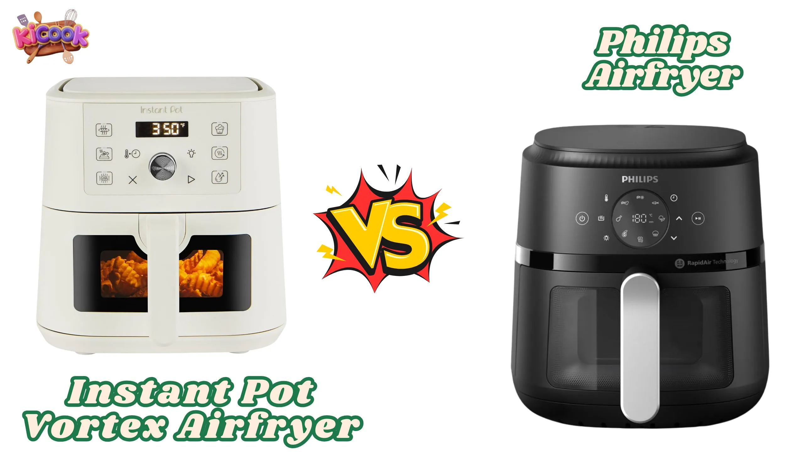 Instant Pot Vortex Air Fryer vs Philips Air Fryer