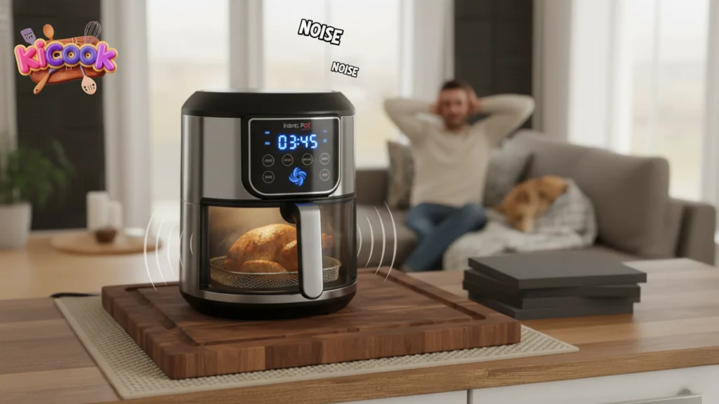 Managing noise in small or open kitchens