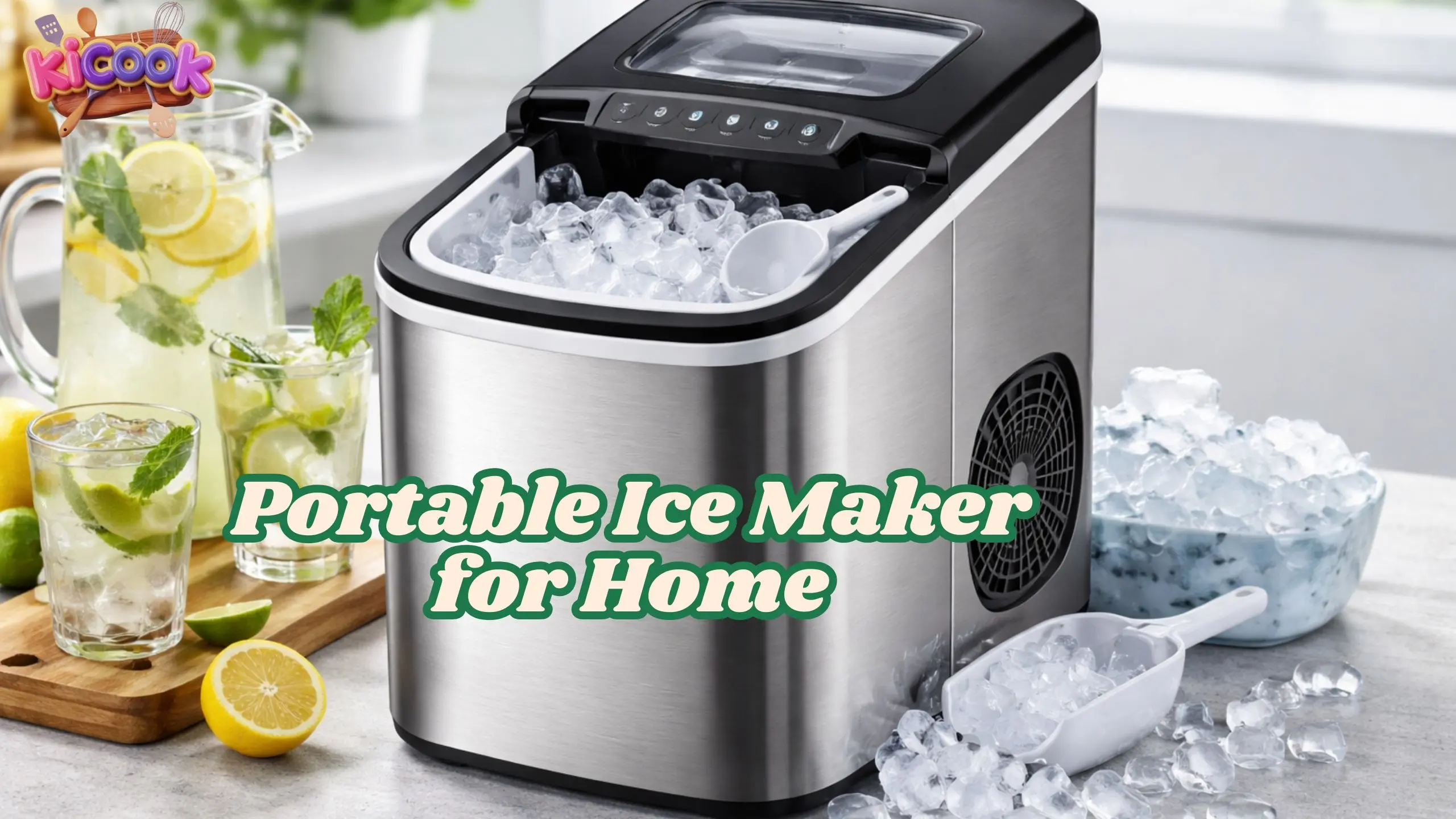 Portable Ice Maker for Home
