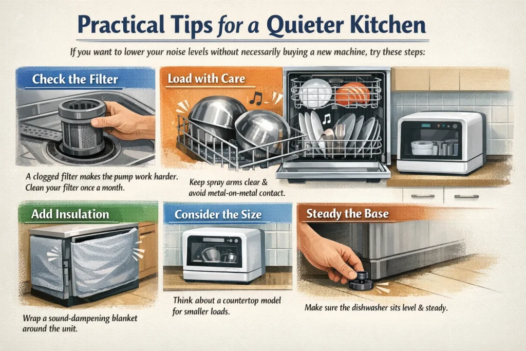 Practical Tips for a Quieter Kitchen