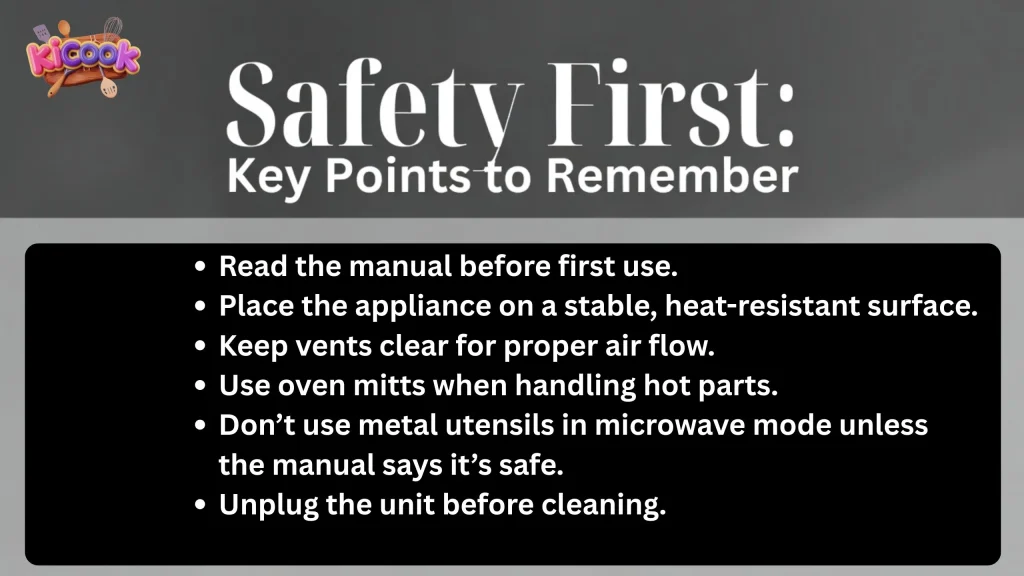 Safety First: Key Points to Remember