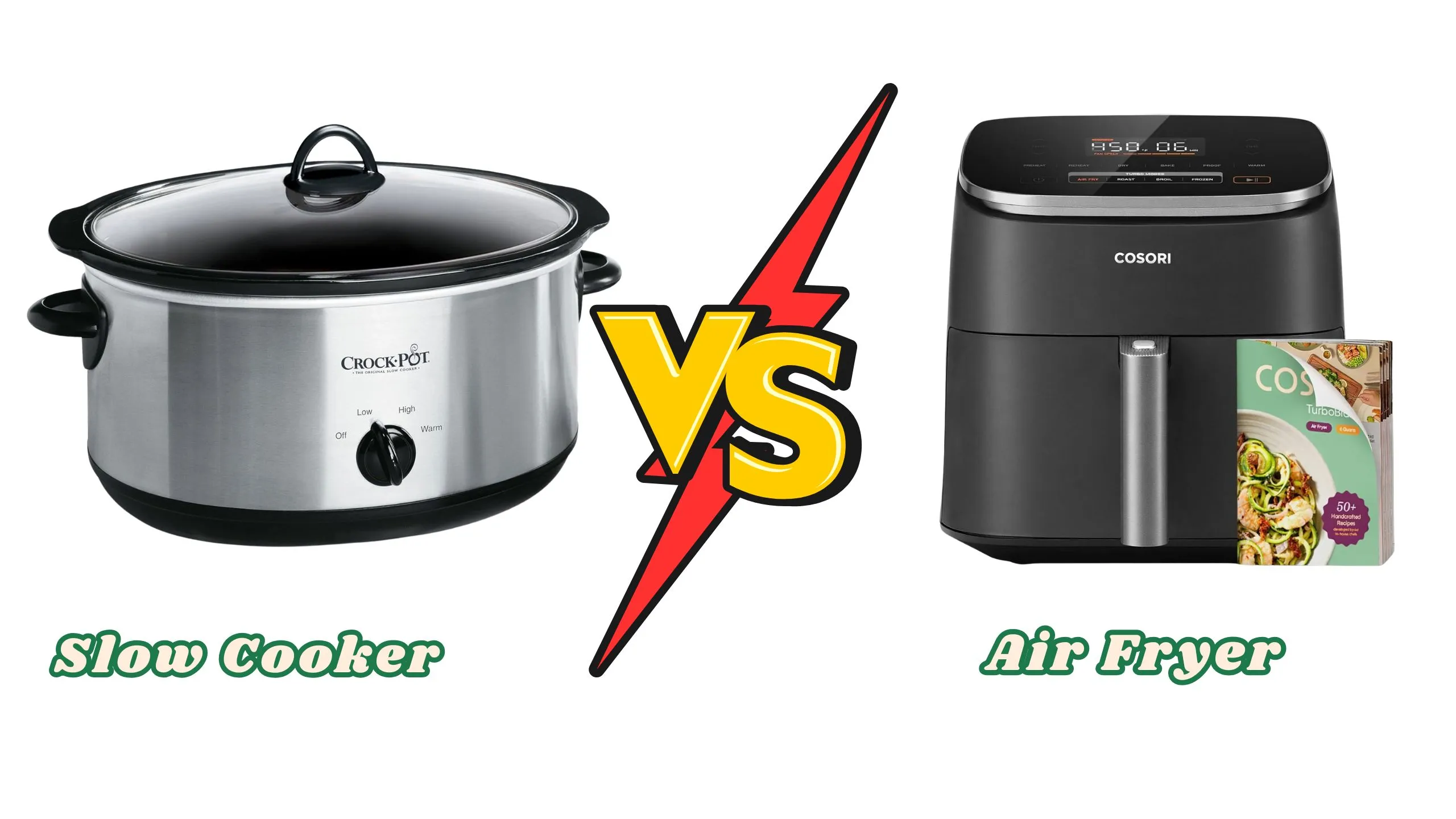 Slow Cooker vs Air Fryer