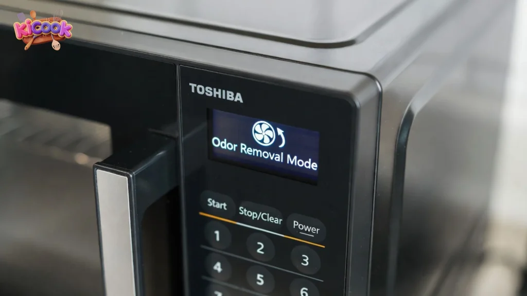TOSHIBA Air Fryer Microwave Odor Removal Mode Guide