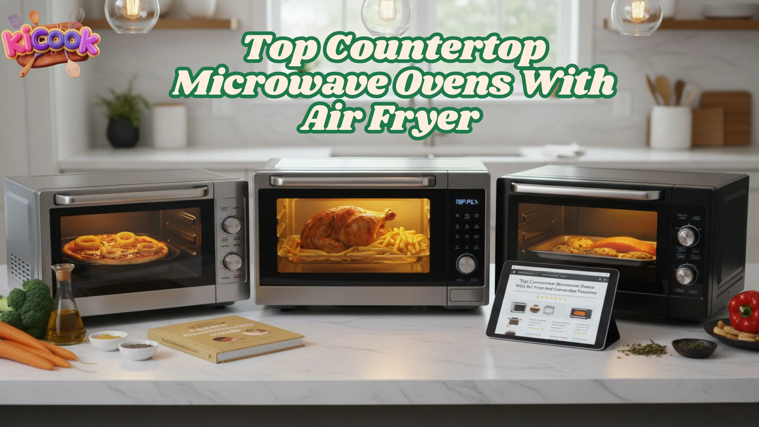 Top Countertop Microwave Ovens With Air Fryer And Convection Features