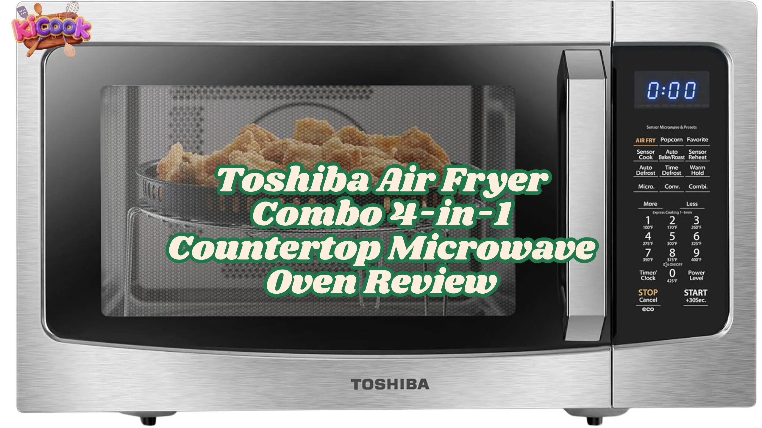 Toshiba Air Fryer Combo 4-in-1 Countertop Microwave Oven Review