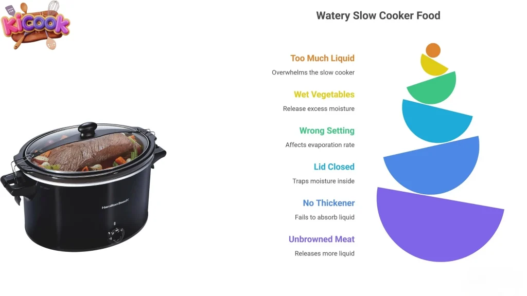 Watery Slow Cooker Food