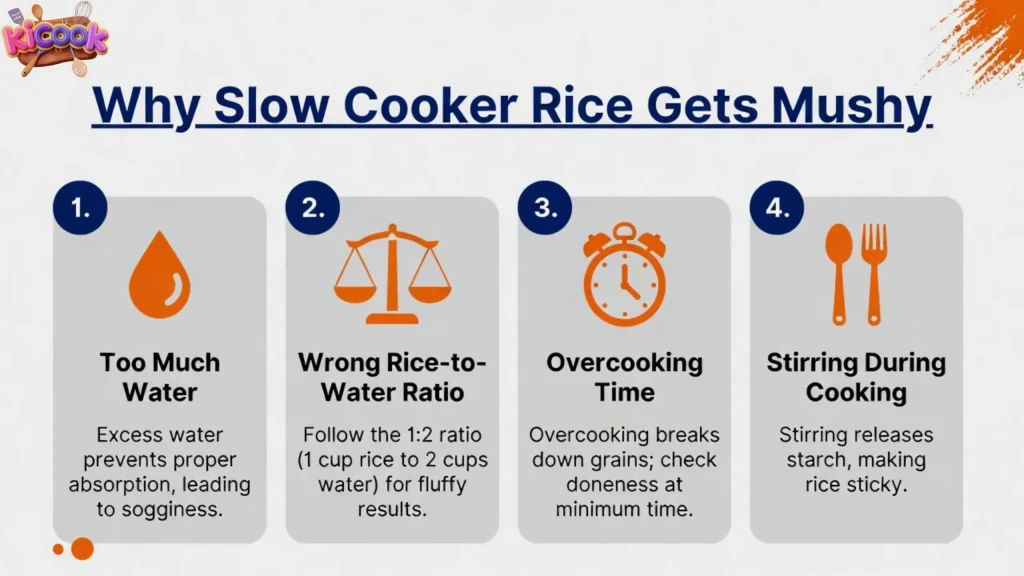 Why Slow Cooker Rice Mushy