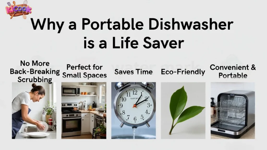 Why a Portable Dishwasher is a Life Saver