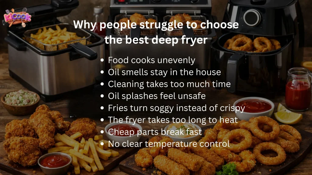 Why people struggle to choose the best deep fryer
