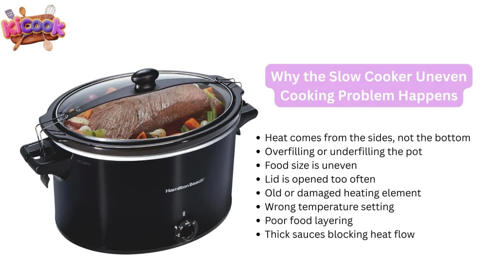 Why the Slow Cooker Uneven Cooking Problem Happens