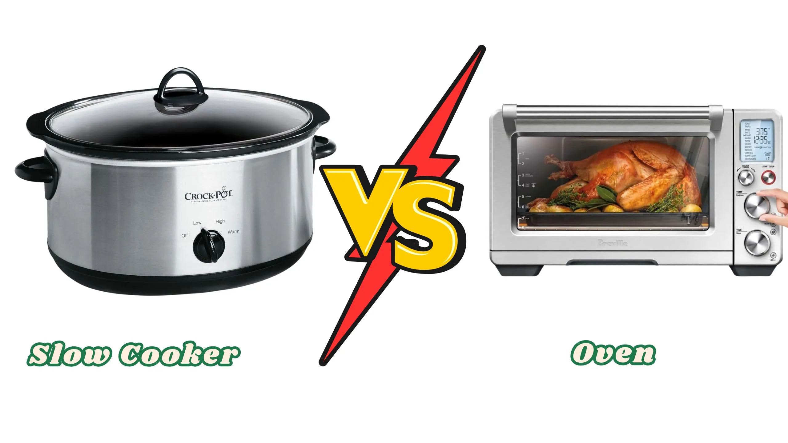 slow cooker vs oven