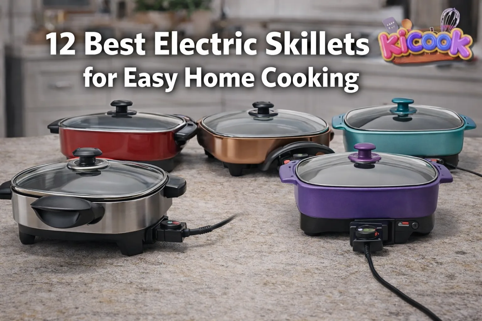 12 Best Electric Skillets for Easy Home Cooking