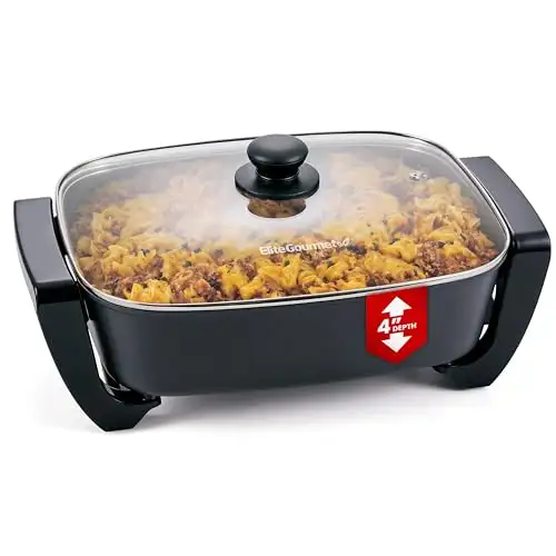 10 Best Nonstick Electric Skillets That Last Long