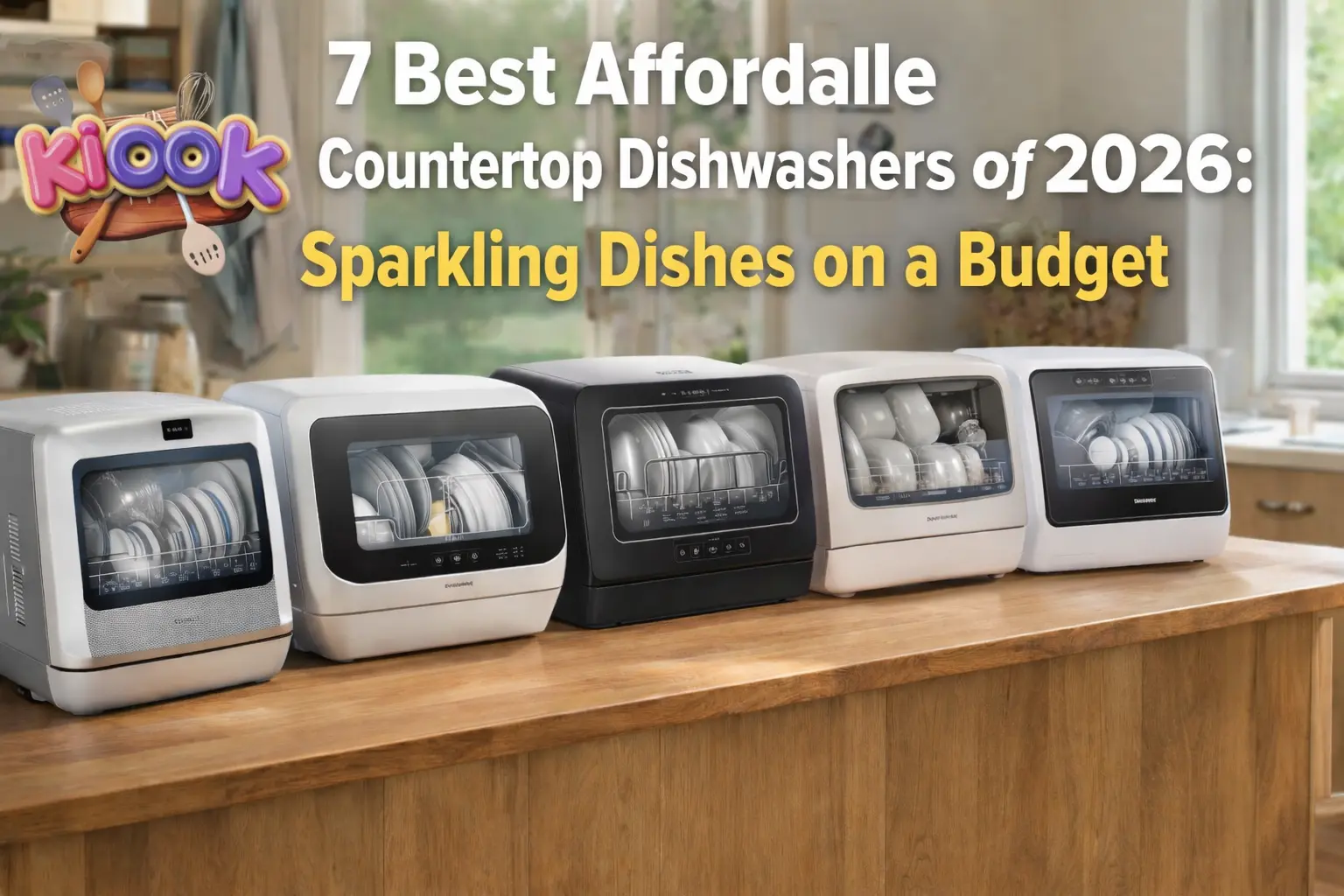 7 Best Affordable Countertop Dishwashers