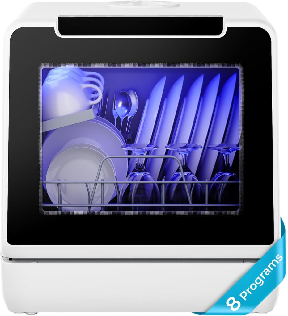 EUHOMY Countertop Dishwasher Portable