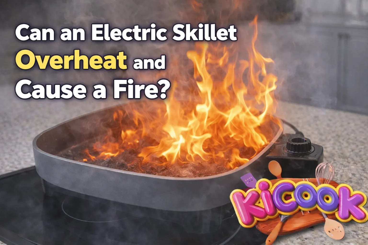 Can an Electric Skillet Overheat and Cause a Fire