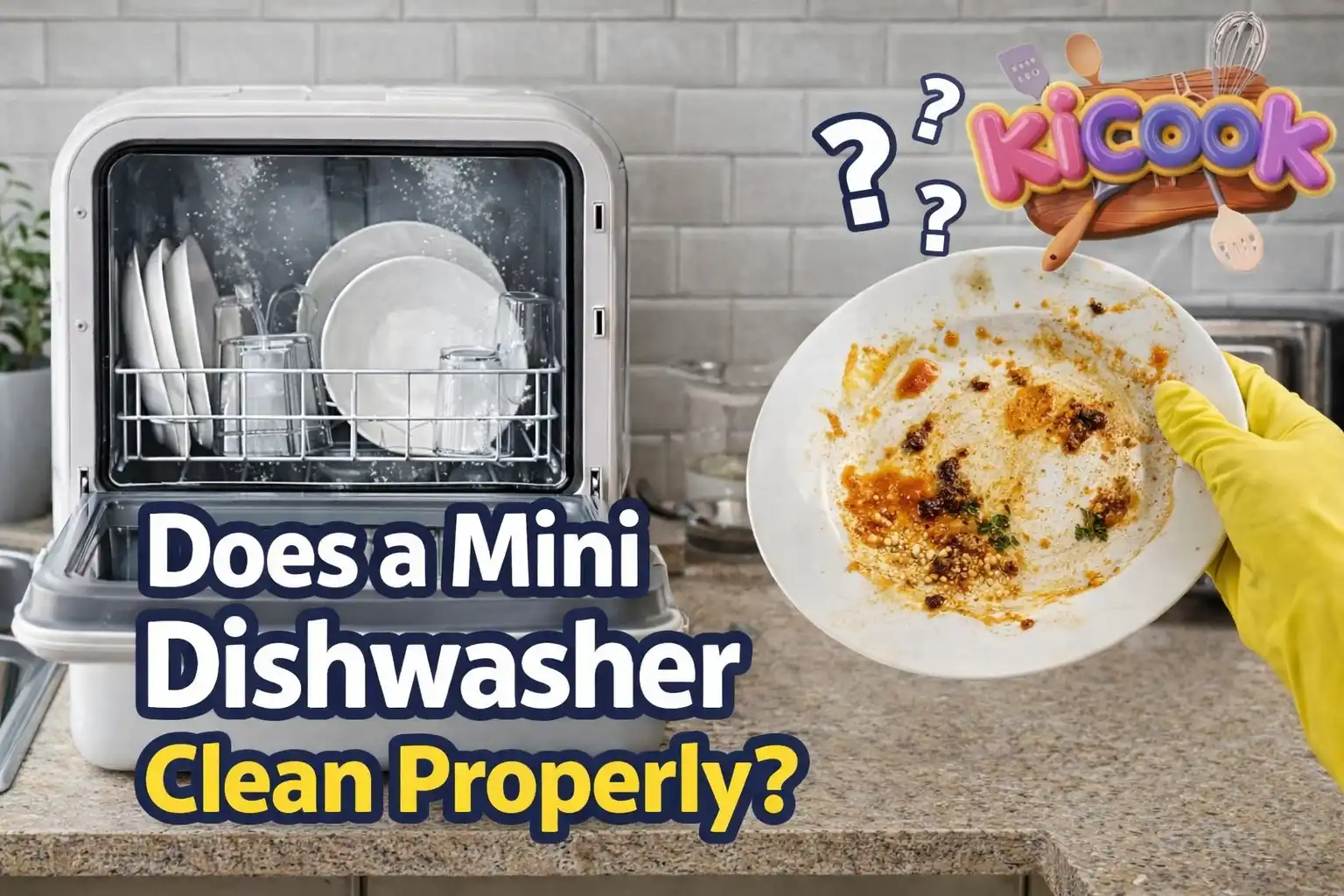 Does a Mini Dishwasher Clean Properly