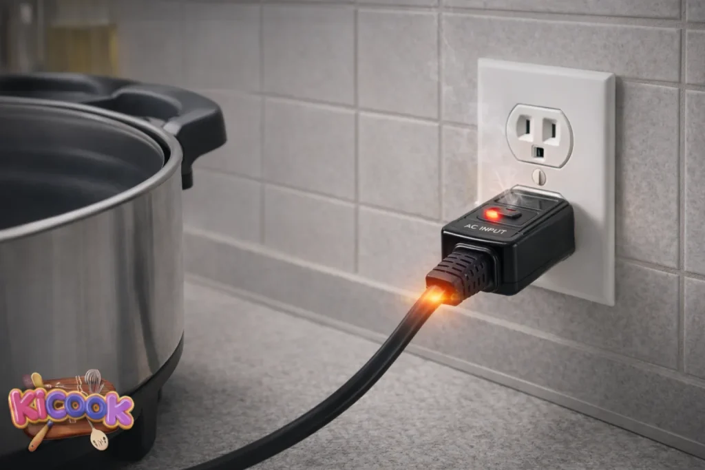 Electric Skillet Cord Gets Hot or Sparks