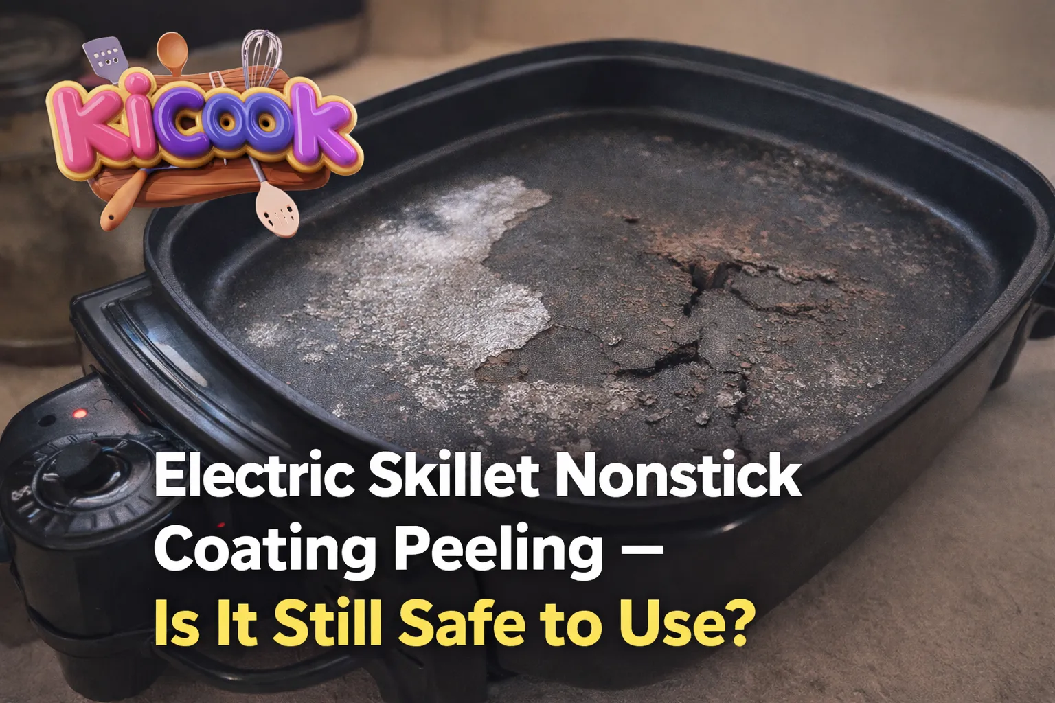 Electric Skillet Nonstick Coating Peeling
