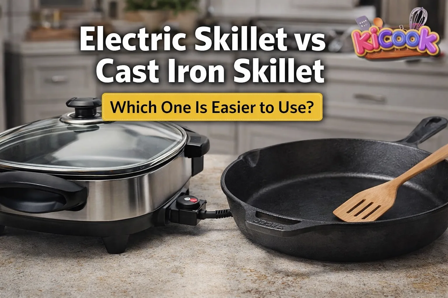 Electric Skillet vs Cast Iron Skillet Which One Is Easier to Use