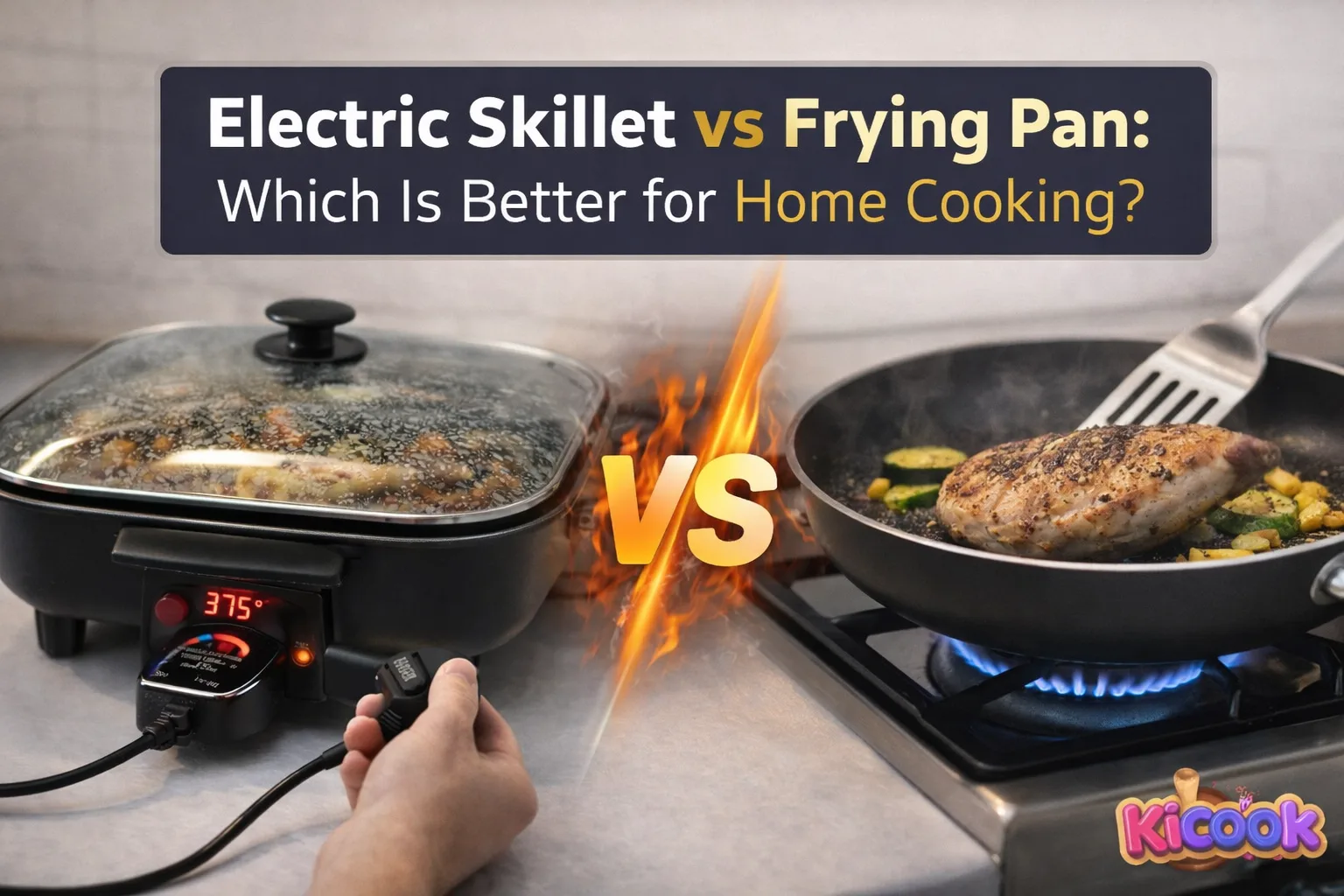 Electric Skillet vs Frying Pan Which Is Better for Home Cooking