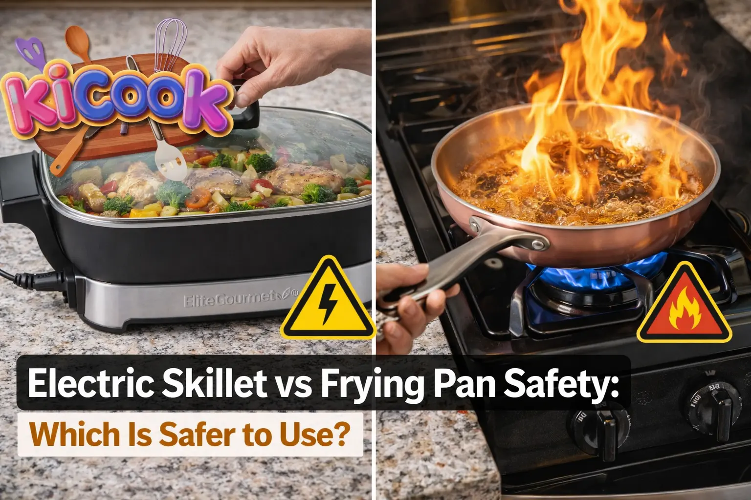Electric Skillet vs Frying Pan