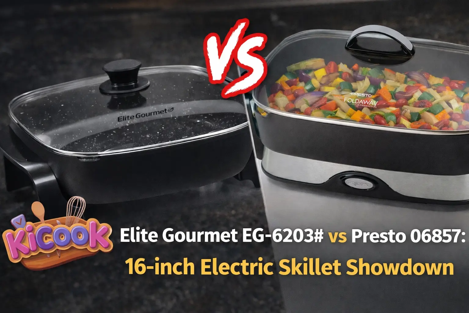 Elite Gourmet EG‑6203 vs Presto 06857