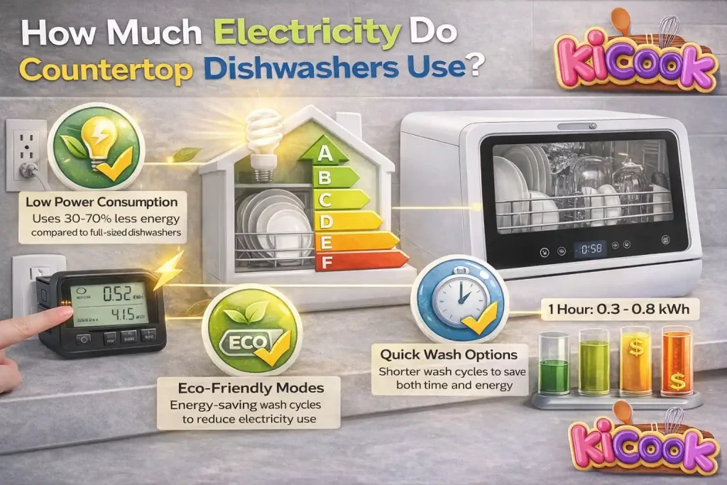How Much Electricity Do Countertop Dishwashers Use