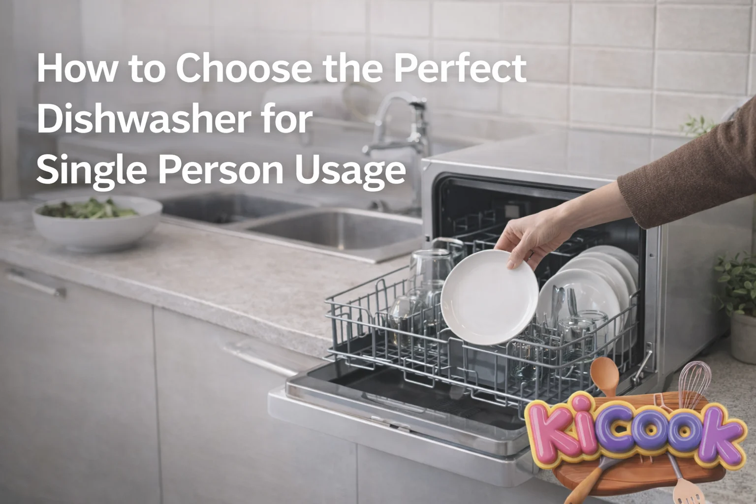 How to Choose the Perfect Dishwasher for Single Person Usage