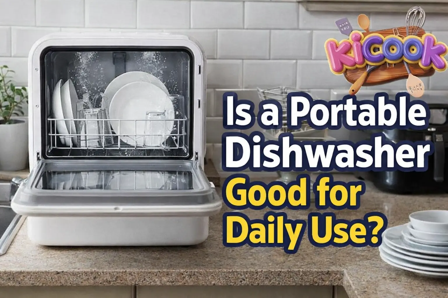 Is a Portable Dishwasher Good for Daily Use