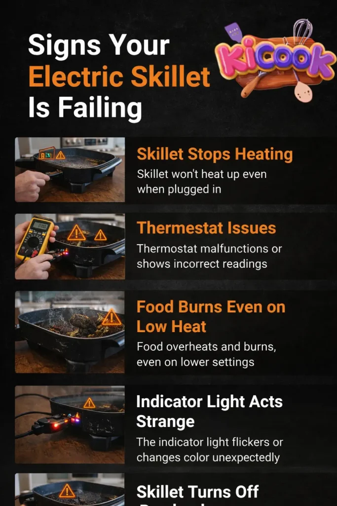 Signs Your Electric Skillet Is Failing