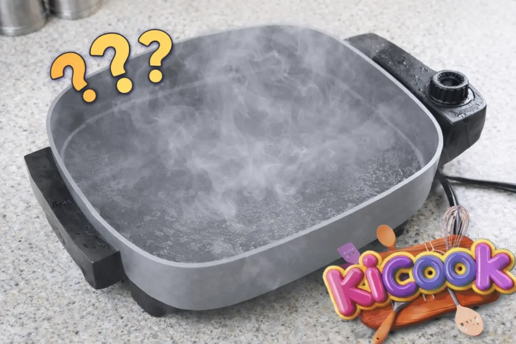Steaming skillet 