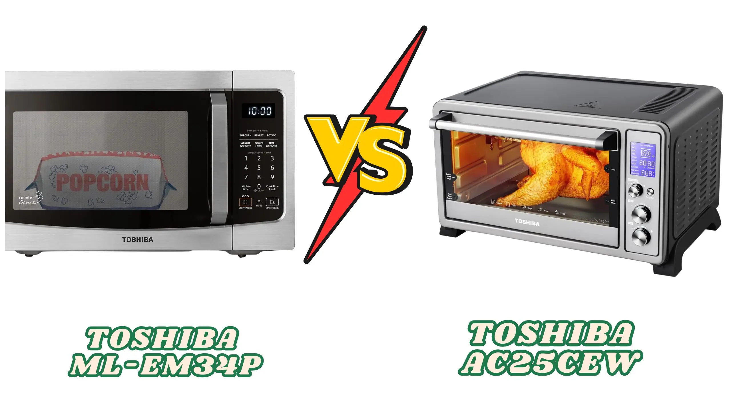 TOSHIBA ML-EM34P vs TOSHIBA AC25CEW
