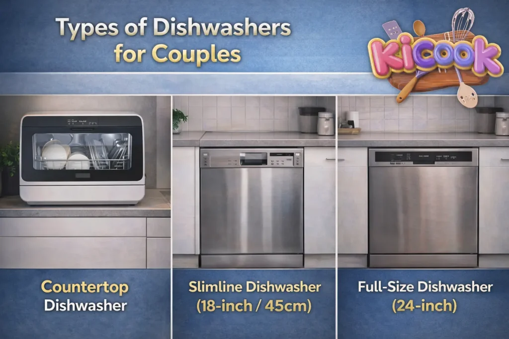Types of Dishwashers for Couples