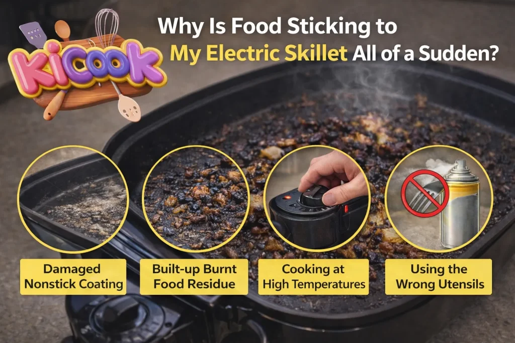 Why Is Food Sticking to My Electric Skillet All of a Sudden