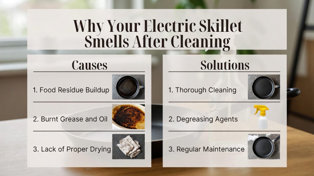 Why Your Electric Skillet Smells After Cleaning