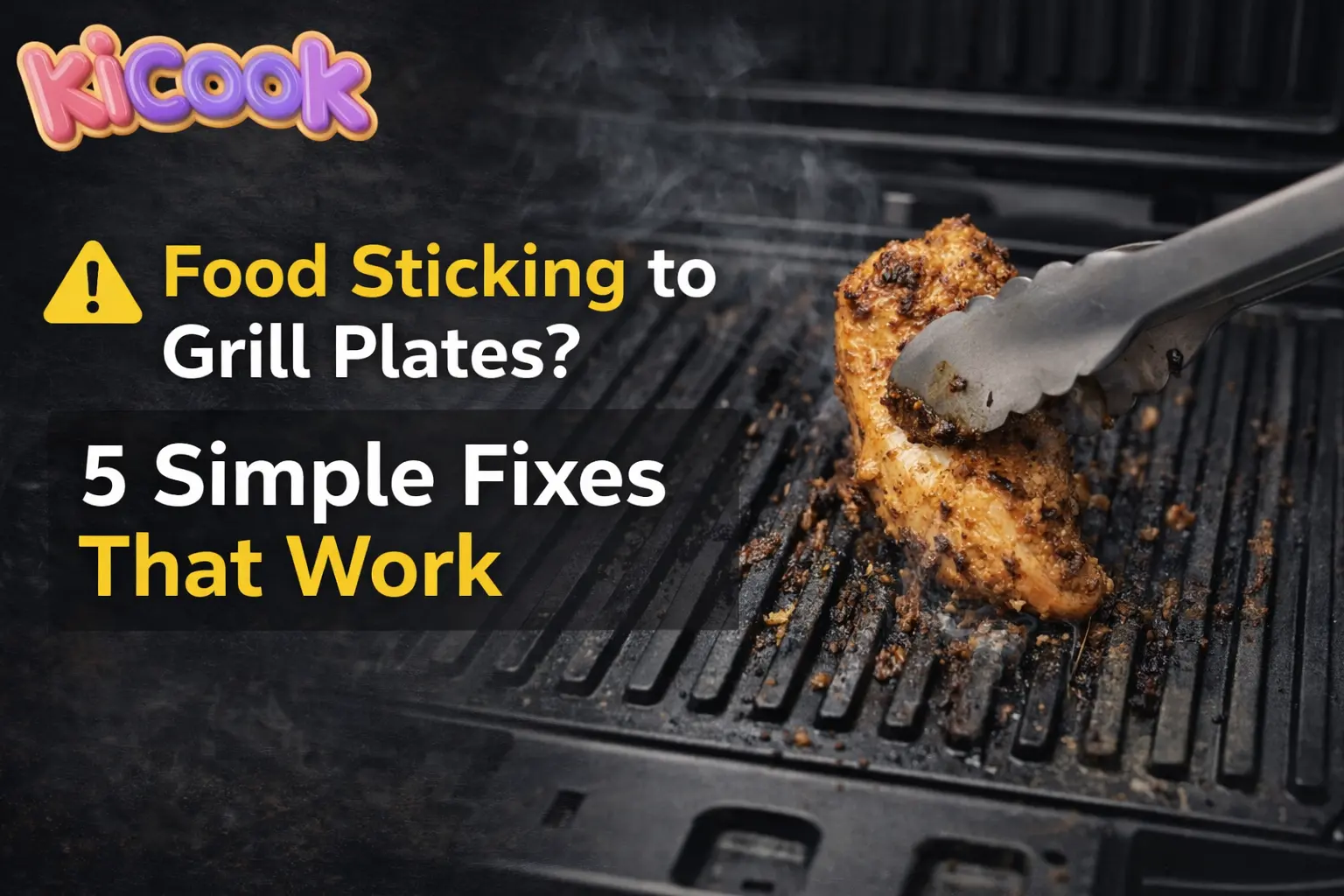 Food Sticking to Grill Plates