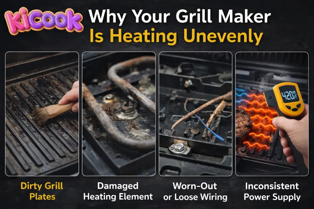 Grill maker heating issues explained