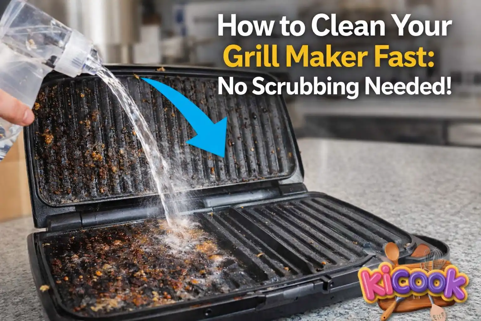 How to Clean Your Grill Maker Fast No Scrubbing Needed