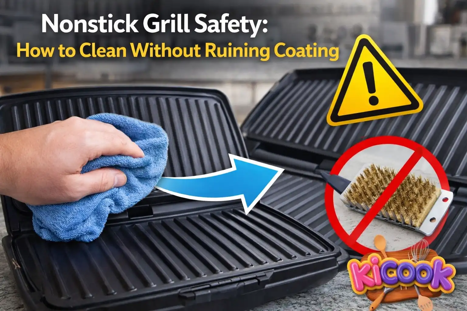 Nonstick Grill Safety How to Clean Without Ruining Coating