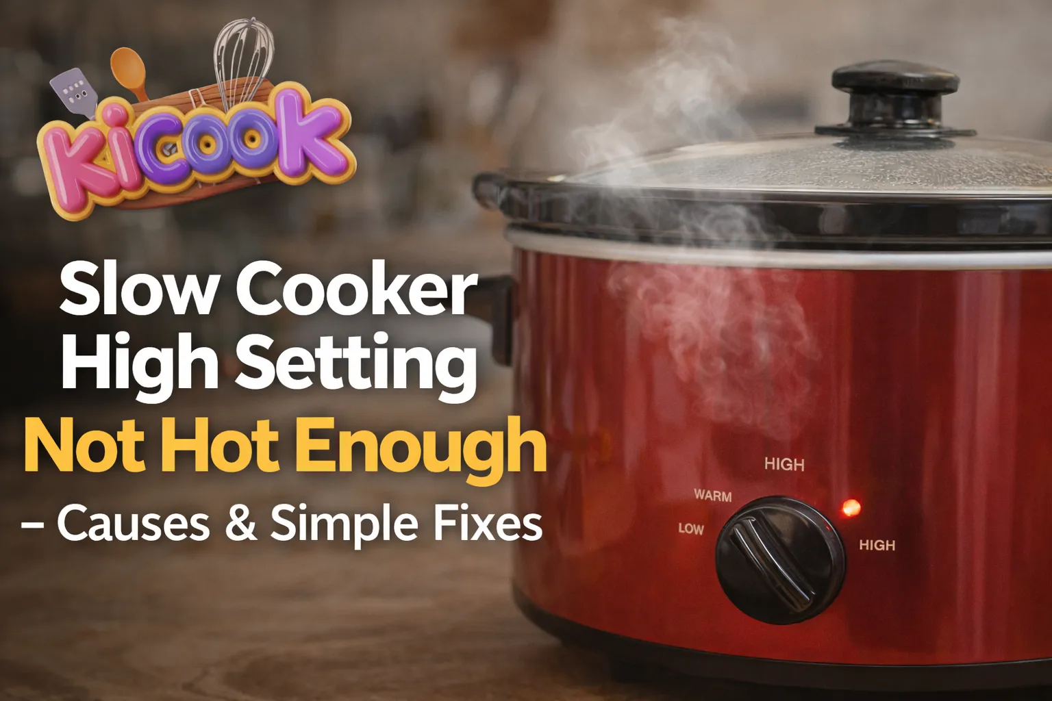Slow Cooker High Setting Not Hot Enough – Causes & Simple Fixes