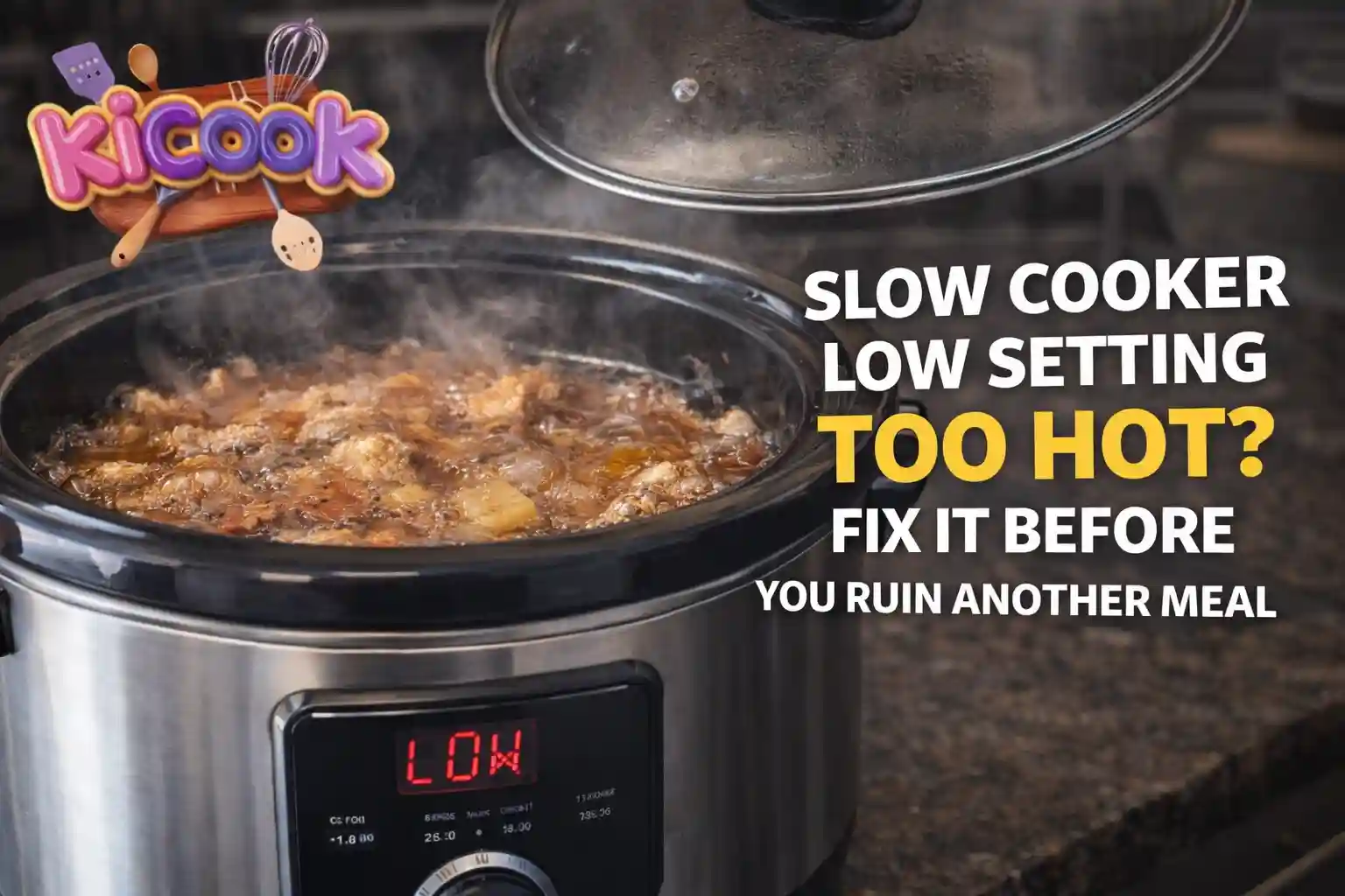 Slow Cooker Low Setting Too Hot